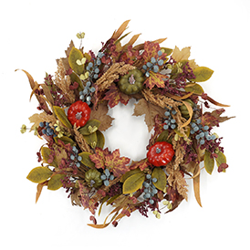 Pumpkin Wreath